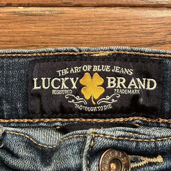 Lucky Brand Sweet Crop Jeans Size 27 - Picture 2 of 8